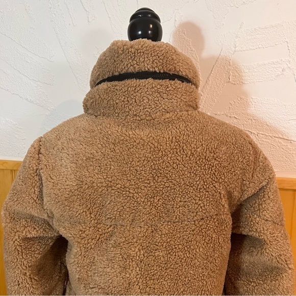 SAM. NYC Sophia Sherpa Down Puffer Jacket Sz-S - Picture 5 of 16